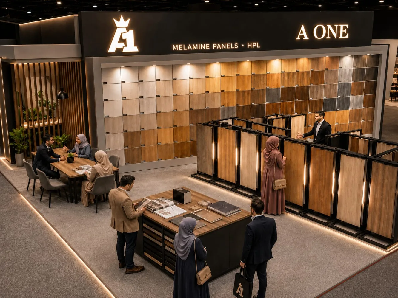 A One premium showroom