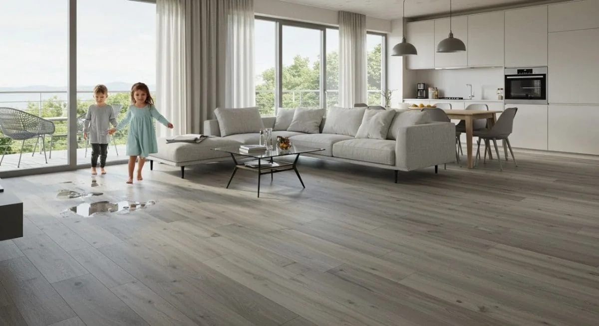Aqua Step SPC interior flooring